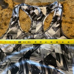 90 Degree By Reflex Black and White Racerback Tank